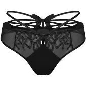 SugarShape Stringit 'Chérie' musta