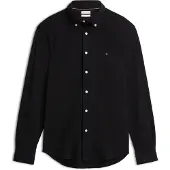 Tommy Hilfiger Knitted Shirt Sf - Black - S