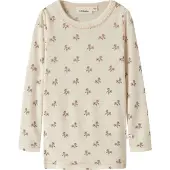 Name it Nmfnalu Ls Slim Top Lil - Cream - 98