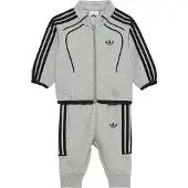 Adidas Juoksupuku 'SPACER' meleerattu harmaa / musta