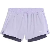 Puma Urheiluhousut 'VELOCITY 3' yönsininen / pastellinvioletti