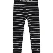 Calvin Klein Jeans Leggingsit musta / valkoinen