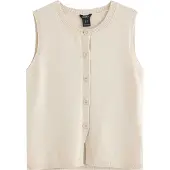 Lindex Knitted Vest - Beige - L