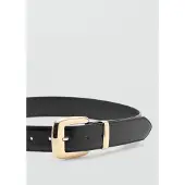 Mango Vyö 'BELT APEN3' musta
