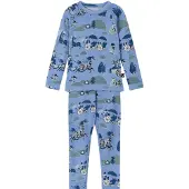Reima Thermal Base Layer Set, Moomin Trivsam - Blue - 98