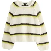 Lindex Neulepaita 'Selina' pastellinkeltainen / omena / musta / valkoinen