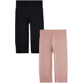 Next Muotoilevat housut vaalea pinkki / musta