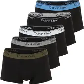 Calvin Klein Low Rise Trunk 5Pk - Black - XXL