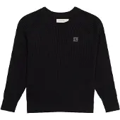 Calvin Klein Pusero - Neulottu - Joustinneule - Musta - - 12 v (152) - Puserot