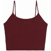 Aim'n Shape Seamless Strap Singlet - Burgundy - L