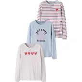 Name it Paita 'NKFNIANA' vaaleansininen / pastellinpinkki / tummanpunainen / musta