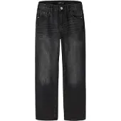 LMTD Nlmbex Dmn R Loose Pant - Black - 146
