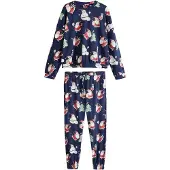 Next Pyjama laivastonsininen / grenadiini / musta / valkoinen