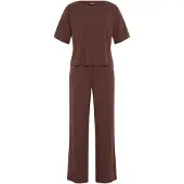 LASCANA Pyjama ruskea