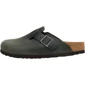 Birkenstock Pistokkaat 'Boston' tummanvihreä
