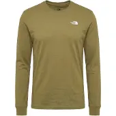 The North Face M Evolution Simple Dome Regular Long Sle - Khaki green - XS