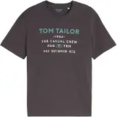 Tom Tailor Paita turkoosi / antrasiitti / valkoinen