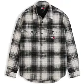 Tommy Hilfiger Tjm Check Overshirt Ext - Black - L
