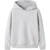 Name it Collegepaita 'NKFNIKOLISA' meleerattu harmaa / roosa / vaalea pinkki / valkoinen