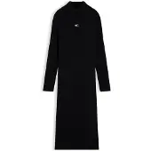 Tommy Hilfiger Tjw Badge Midi Sweater Dress - Black - L