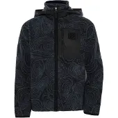 Didriksons Joule Kids' Printed Full-Zip - Black - 170