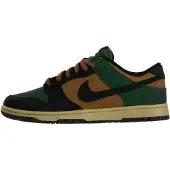Nike Matalavartiset tennarit 'DUNK LOW RETRO' ruskea / vihreä / musta