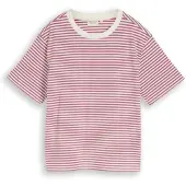 Tom Tailor DENIM Paita tumma pinkki / valkoinen