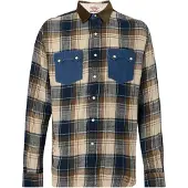 Replay Paita beige / marine / sininen denim / ruskea