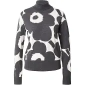 Marimekko Neulepaita 'SOPIMUS' grafiitti / offwhite