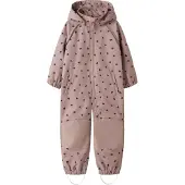 Name It Mini Nmfalfa08 Softshell Suit Aop 1Fo Noos - Pink - 104