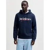 Jack & jones Jjtom Sweat Hood - Navy - S