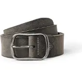 PME Legend Vyö 'Leather belt' tummanharmaa