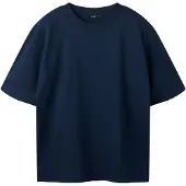 LMTD Nlnnevollo Ss Rlx Top Noos - Navy - 122-128