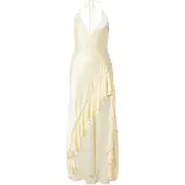 Bardot Selene Halter Maxi Dress - Yellow - XL