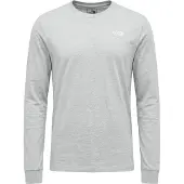 The North Face Paita 'Evolution Simple Dome' vaaleanharmaa / valkoinen