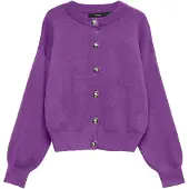 Vero Moda Neuletakki 'VMNOELLA' tummanvioletti