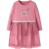 Name it Mekko 'NMFLahappi' pitaija / pastellinpinkki / hopea