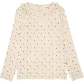 Lil´ Atelier Nmflago Mai Ls Slim Top Lil - Cream - 104