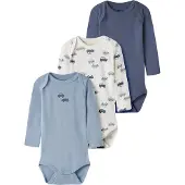 Name it Potkuhousut/body safiiri / vaaleansininen / minttu / offwhite