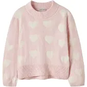 Name it Nkfleify Ls Oversize Knit - Pink - 116