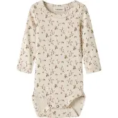 Lil´ Atelier Potkuhousut/body 'NBFLAGO' beige / vihreä / oliivi / roosa