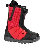 Burton Moto BOA 2027 Lumilautakengät geranium red grid / black Koko 11.0