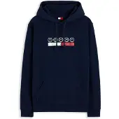 Tommy Hilfiger Collegepaita 'DNA PLAY' tummansininen / punainen / valkoinen