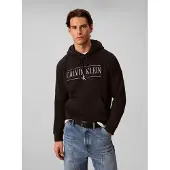 Calvin Klein Jeans Collegepaita musta / valkoinen