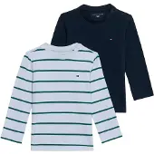Tommy Hilfiger Paita laivastonsininen / vaaleansininen / tummanvihreä