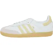Adidas Originals Matalavartiset tennarit 'Samba' vaaleankeltainen / puuteri / valkoinen