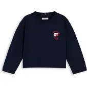 Tommy Hilfiger Paita laivastonsininen / punainen / valkoinen