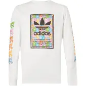 Adidas Originals Paita 'CARE BEAR' vaaleansininen / vaaleanvihreä / musta / valkoinen