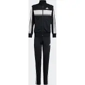 Adidas Treenipuku 'Seasonal Essentials Tiberio' harmaa / tummanharmaa / musta / valkoinen