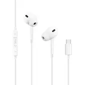 Tech-Protect Ultraboost Core G3 USB-C -langalliset kuulokkeet - valkoiset